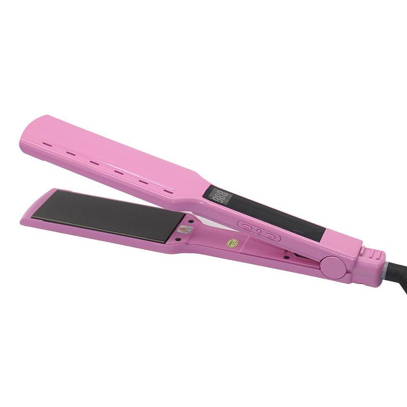 2-in-1 Hair Straightener and Curler with Digital Heat