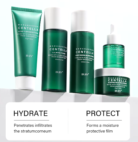 Centella Asiatica Skincare Kit for Hydrated Winter Skin