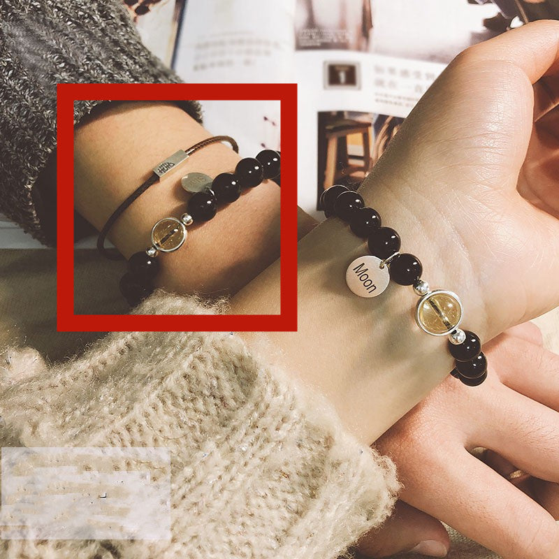 Bracciali di Coppia con Cristalli Naturali | Love Harmony