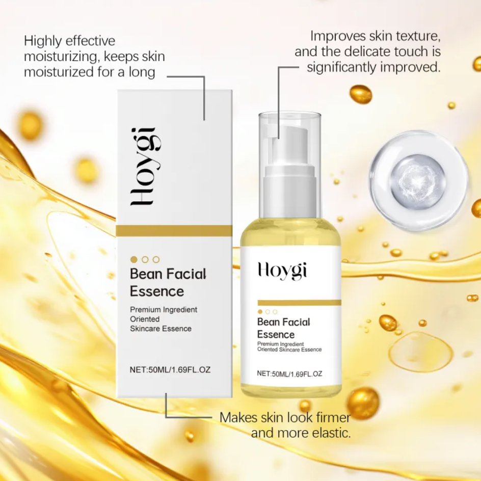 Smooth & Firm Body Cream bottle with key ingredients for facial care and skin hydration.