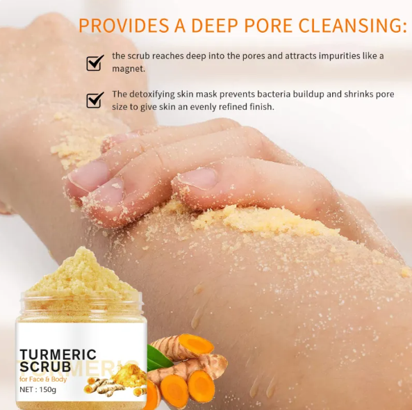 Turmeric Body Scrub | Golden Glow 150g