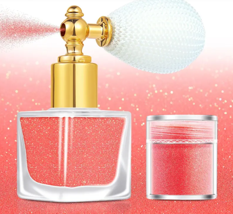 Makeup Glitter Spray for Face, Body, and Hair