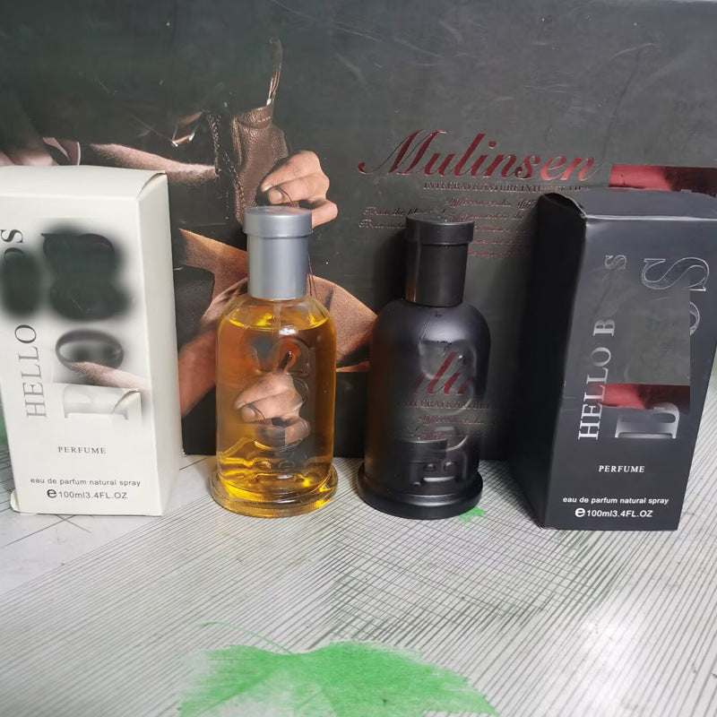 Eternal Charm Eau de Cologne 100ml elegant black and yellow bottles