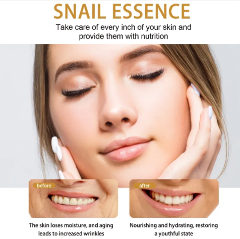 Snail repair moisturizer bottle hydrating and restoring skin