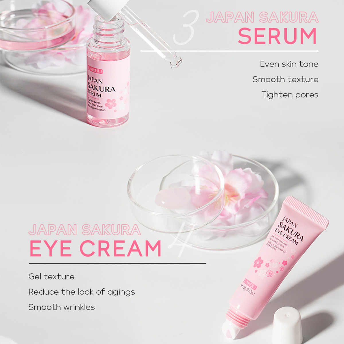 Kit di Lusso Skincare Fiori di Ciliegio