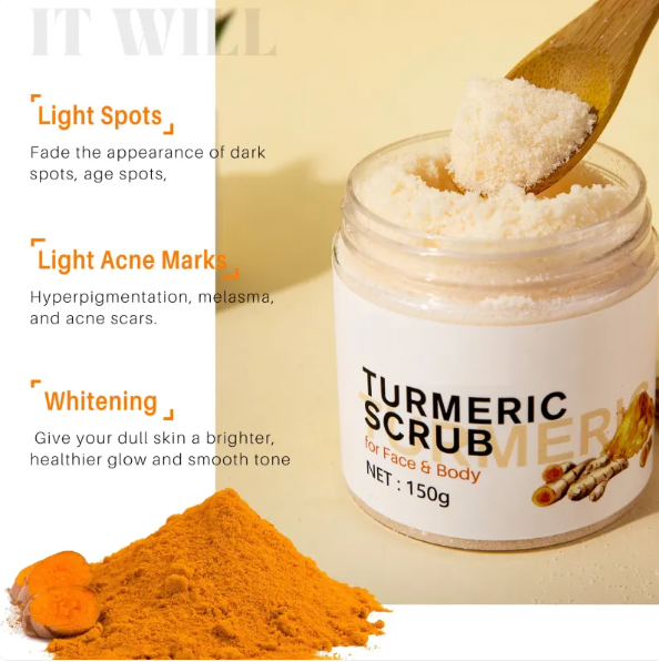 Turmeric Body Scrub | Golden Glow 150g