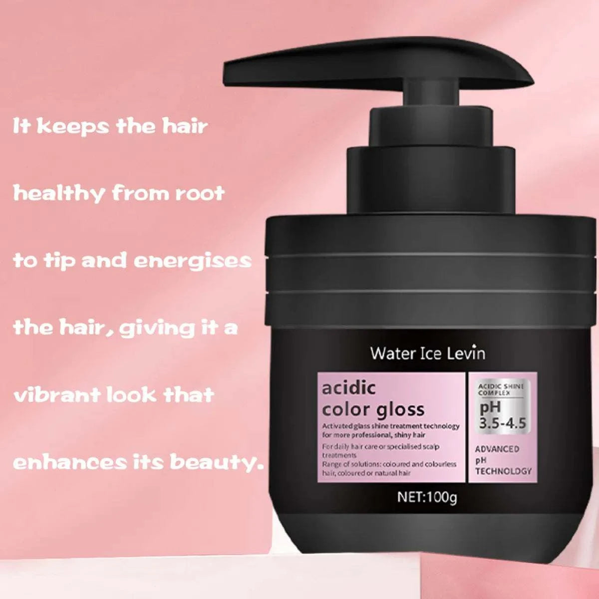Luxury Silk Hair Cream mask container with smooth, nourishing hair treatment for deep hydration and silky finish