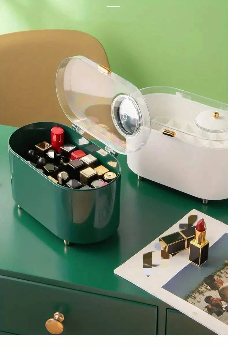 Lipstick Organizer Box | Multi-Grid Makeup Storage