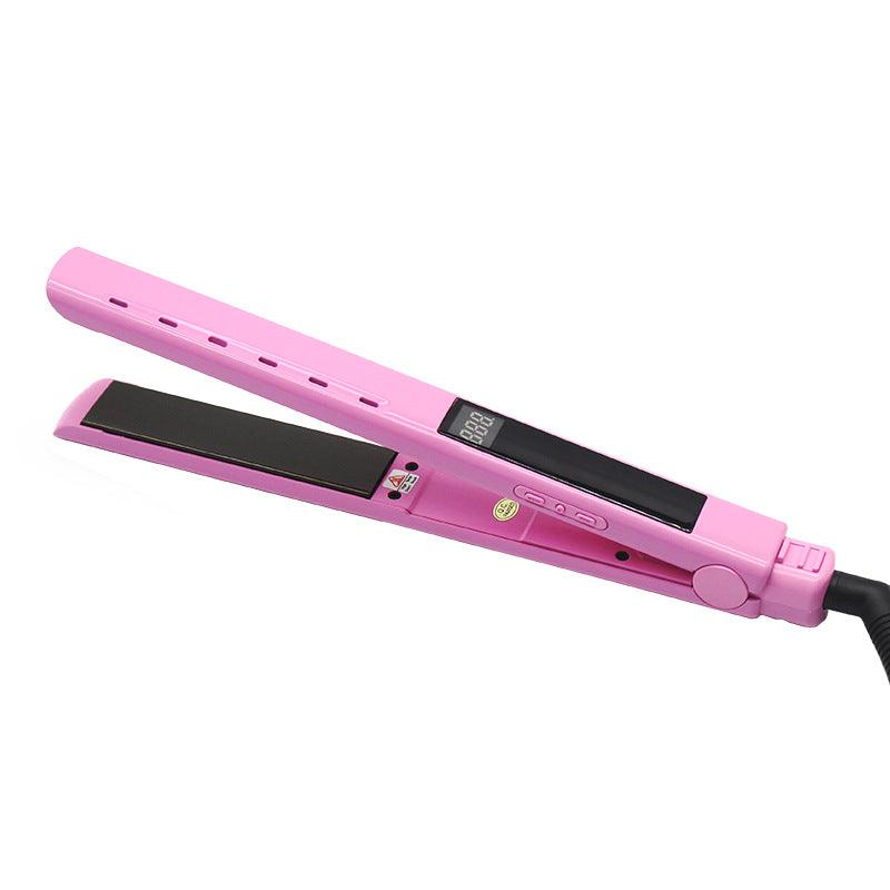 2-in-1 Hair Straightener and Curler with Digital Heat