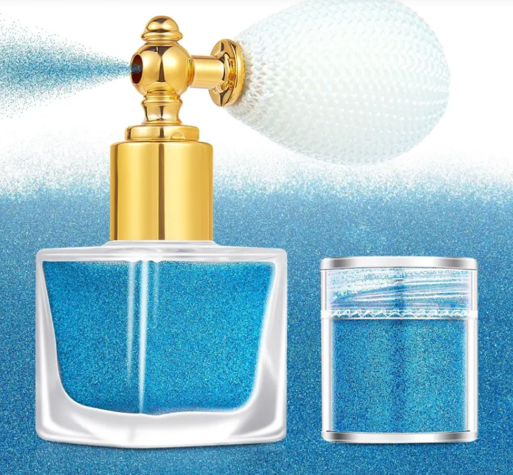 Makeup Glitter Spray for Face, Body, and Hair