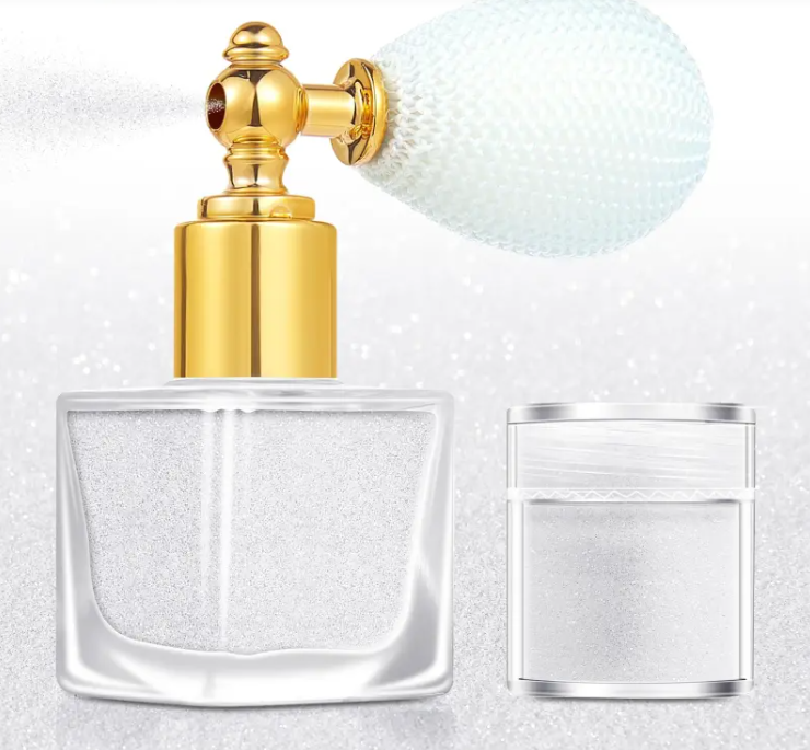 Makeup Glitter Spray for Face, Body, and Hair