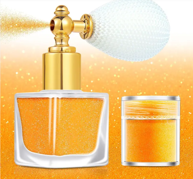 Makeup Glitter Spray for Face, Body, and Hair