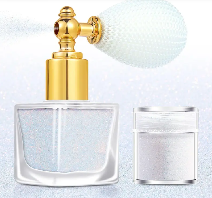 Makeup Glitter Spray for Face, Body, and Hair