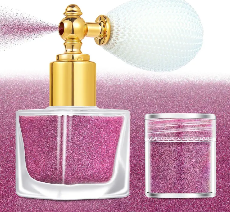 Makeup Glitter Spray for Face, Body, and Hair