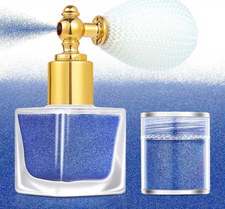 Makeup Glitter Spray for Face, Body, and Hair