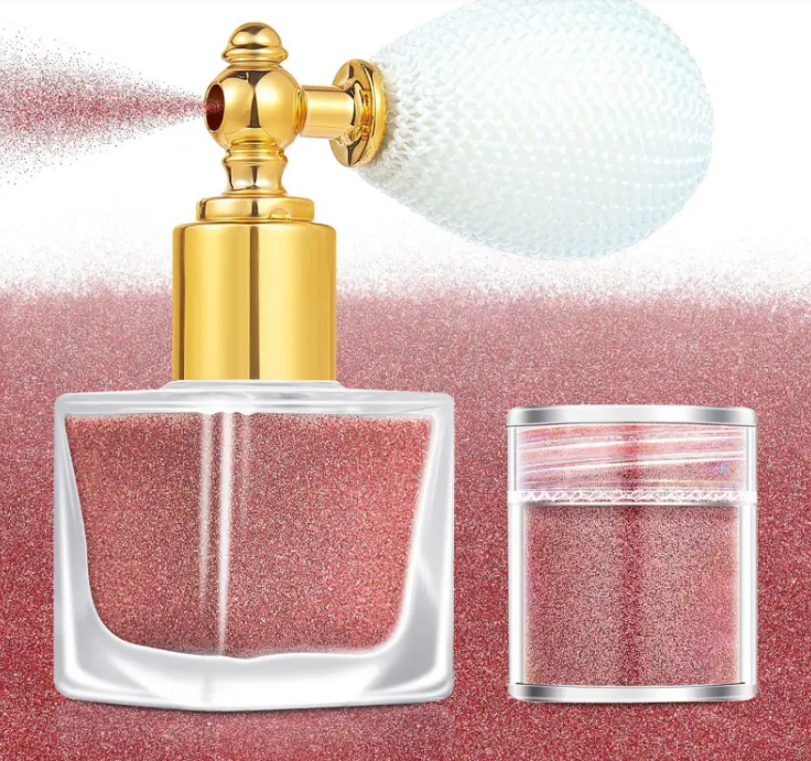 Makeup Glitter Spray for Face, Body, and Hair