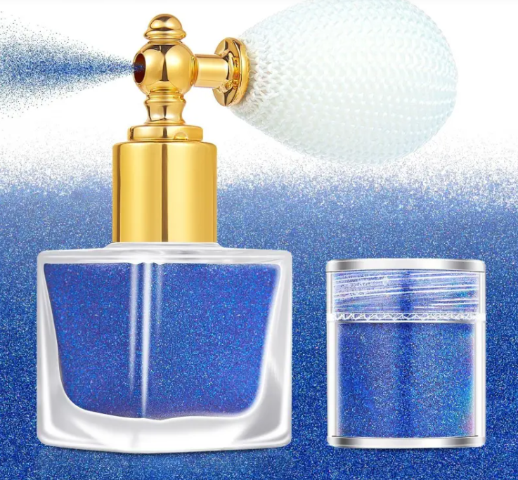Makeup Glitter Spray for Face, Body, and Hair