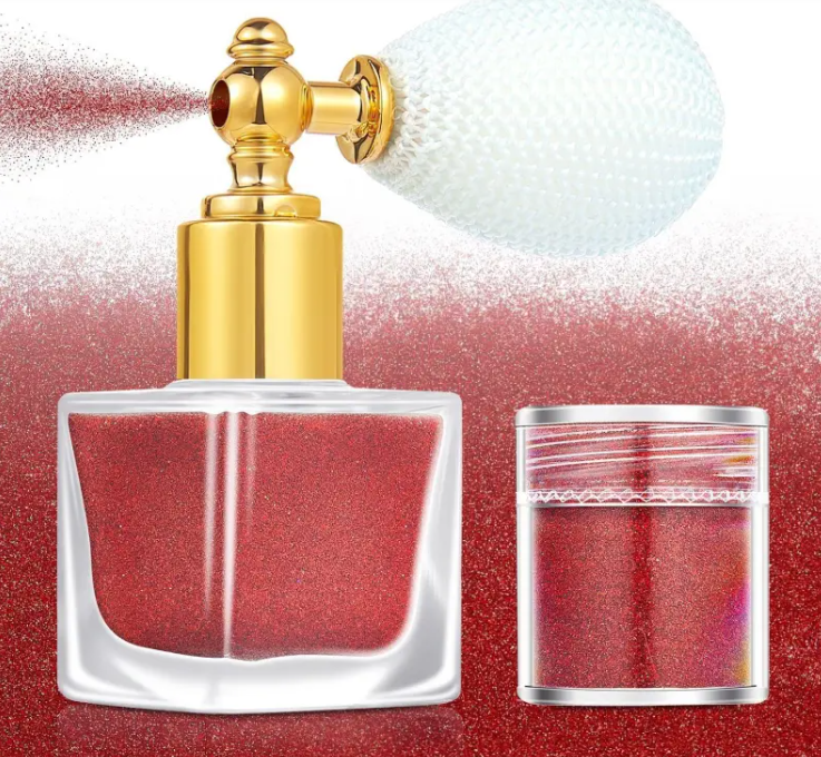 Makeup Glitter Spray for Face, Body, and Hair