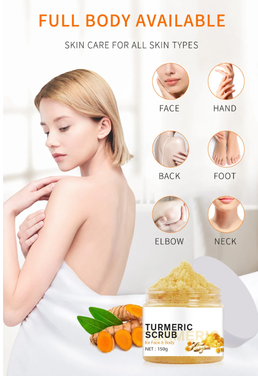 Turmeric Body Scrub | Golden Glow 150g