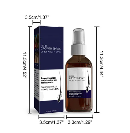 Hair Growth Spray 50ml | Damaged Hair Care