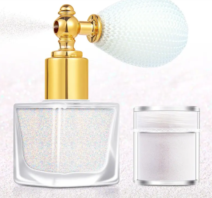 Makeup Glitter Spray for Face, Body, and Hair