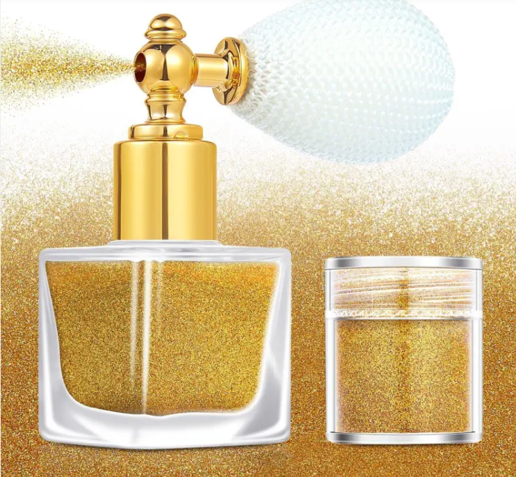 Makeup Glitter Spray for Face, Body, and Hair