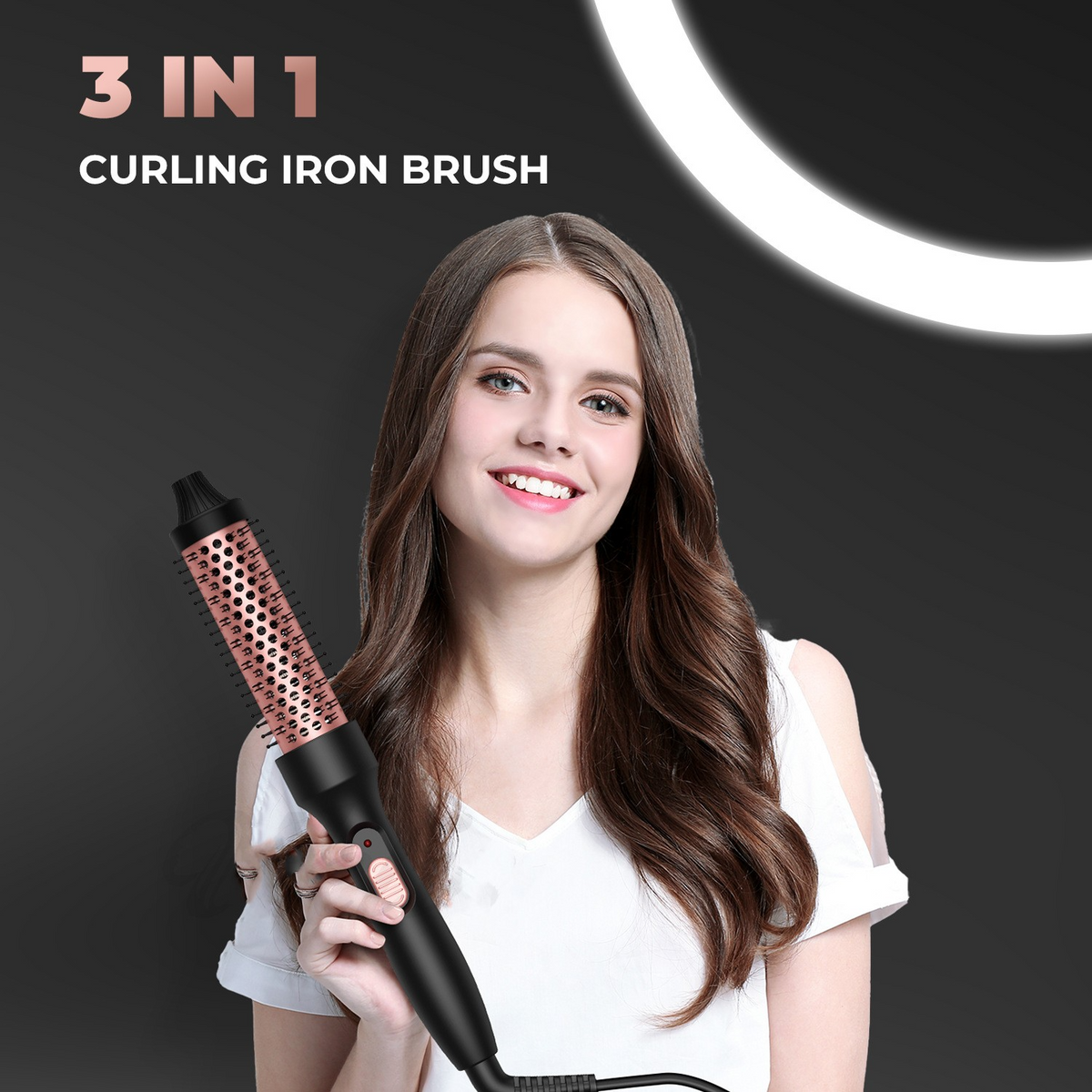 Curly Hair Stick | 45W Straightener and Curler